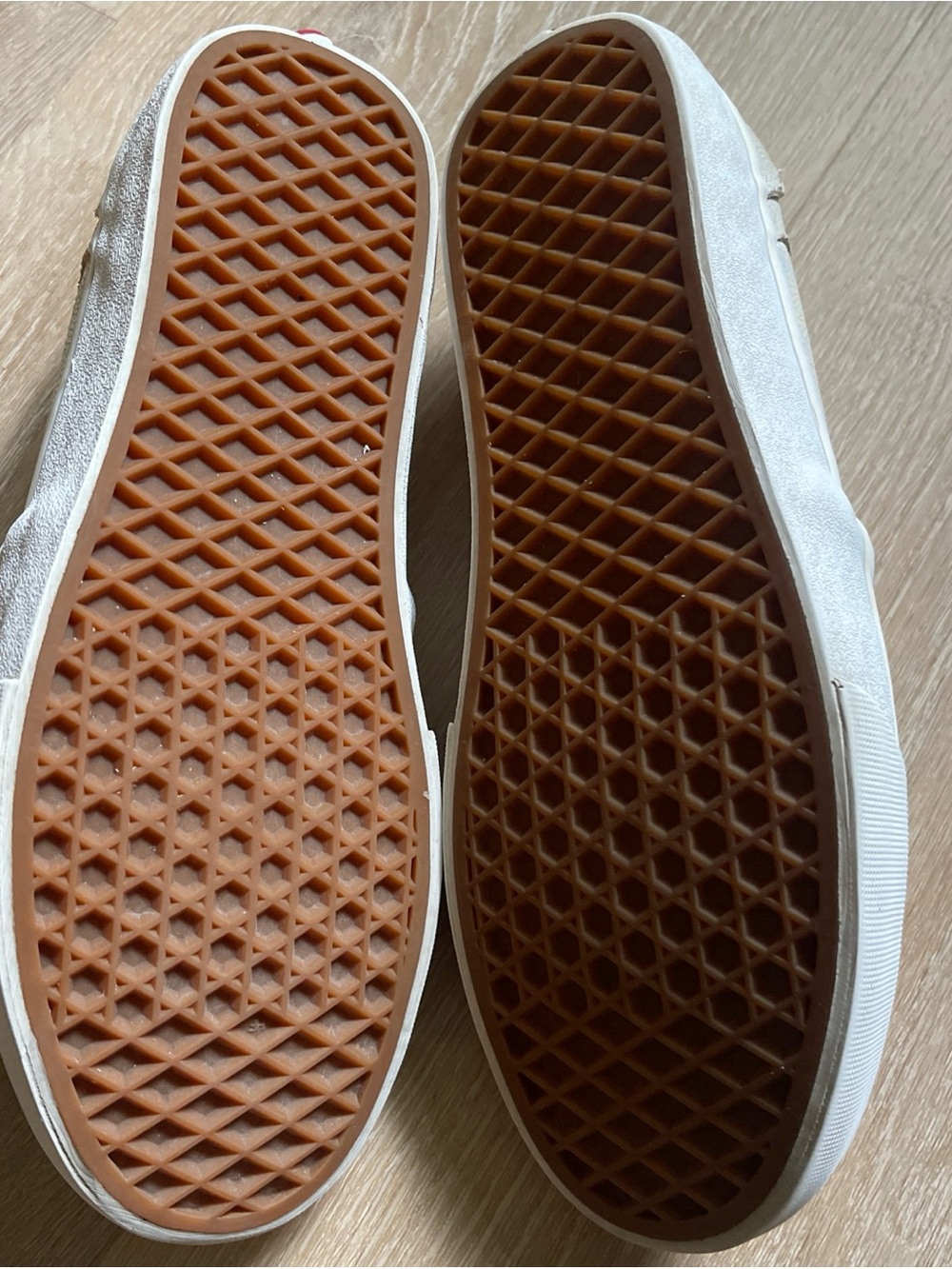 VANS Iridescent Asher Deluxe Comfort Ortholite Slip On Shoes - Picture 8 of 9